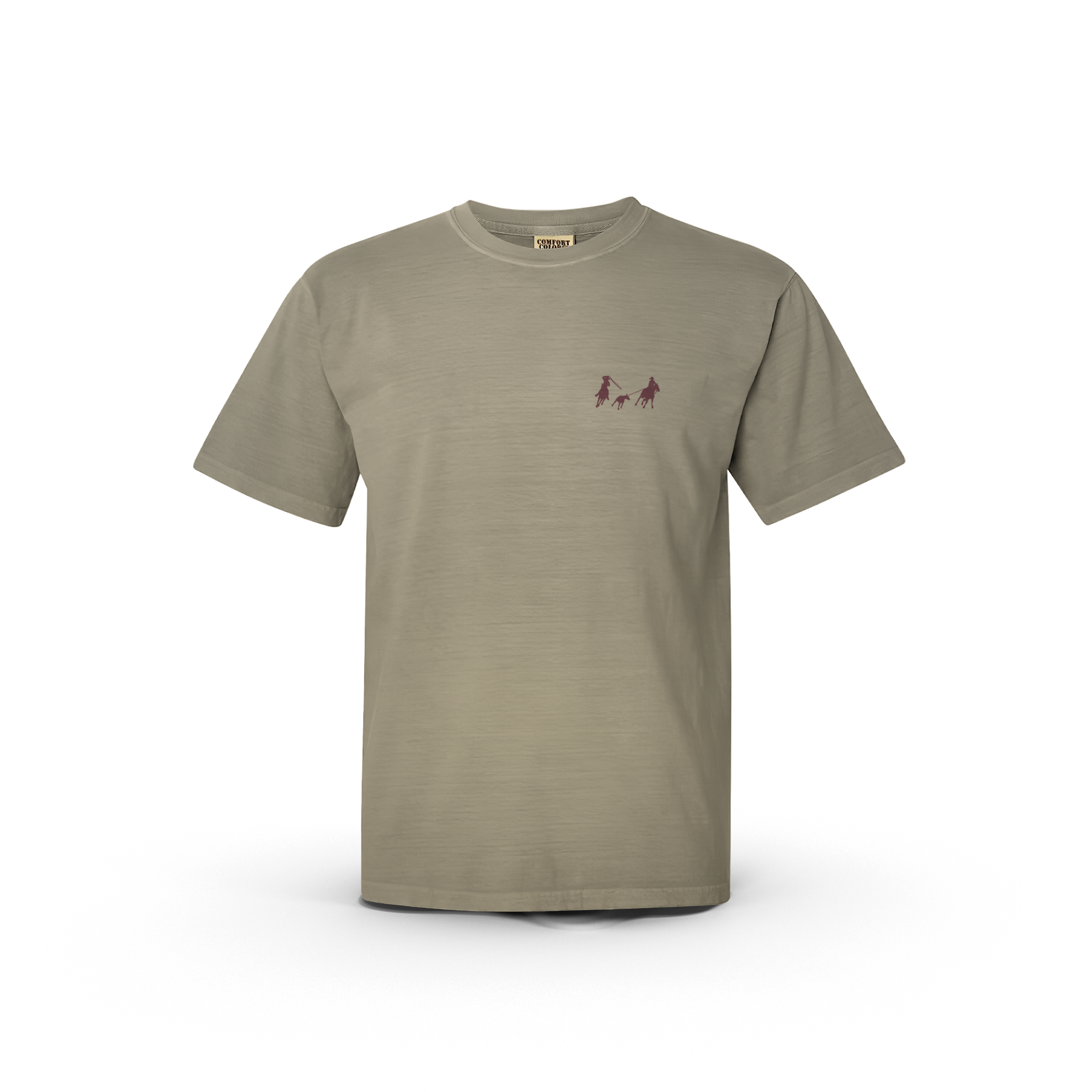 Lone Star Ropes Short Sleeve Roper Tee - Tan