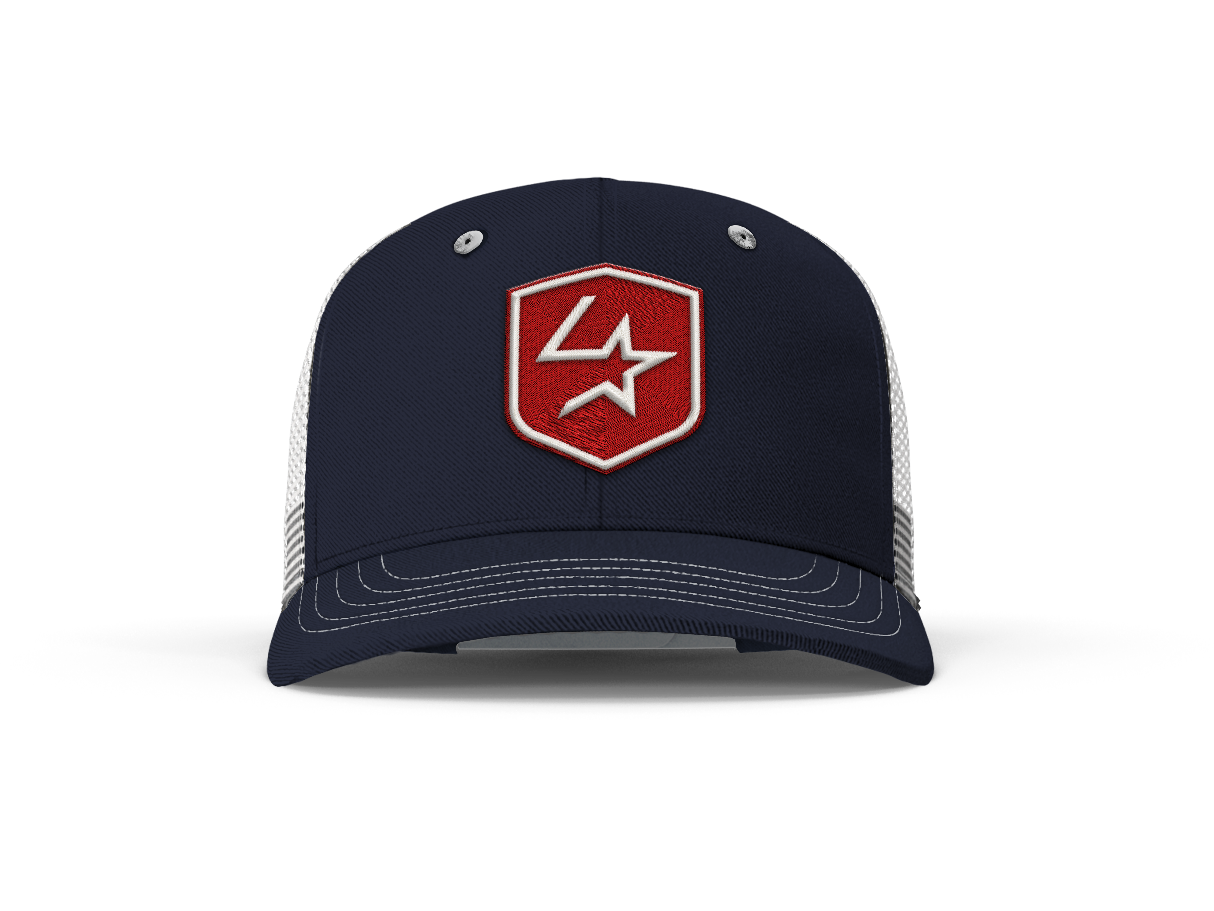 Lone Star Ropes Trucker Cap - Navy/White