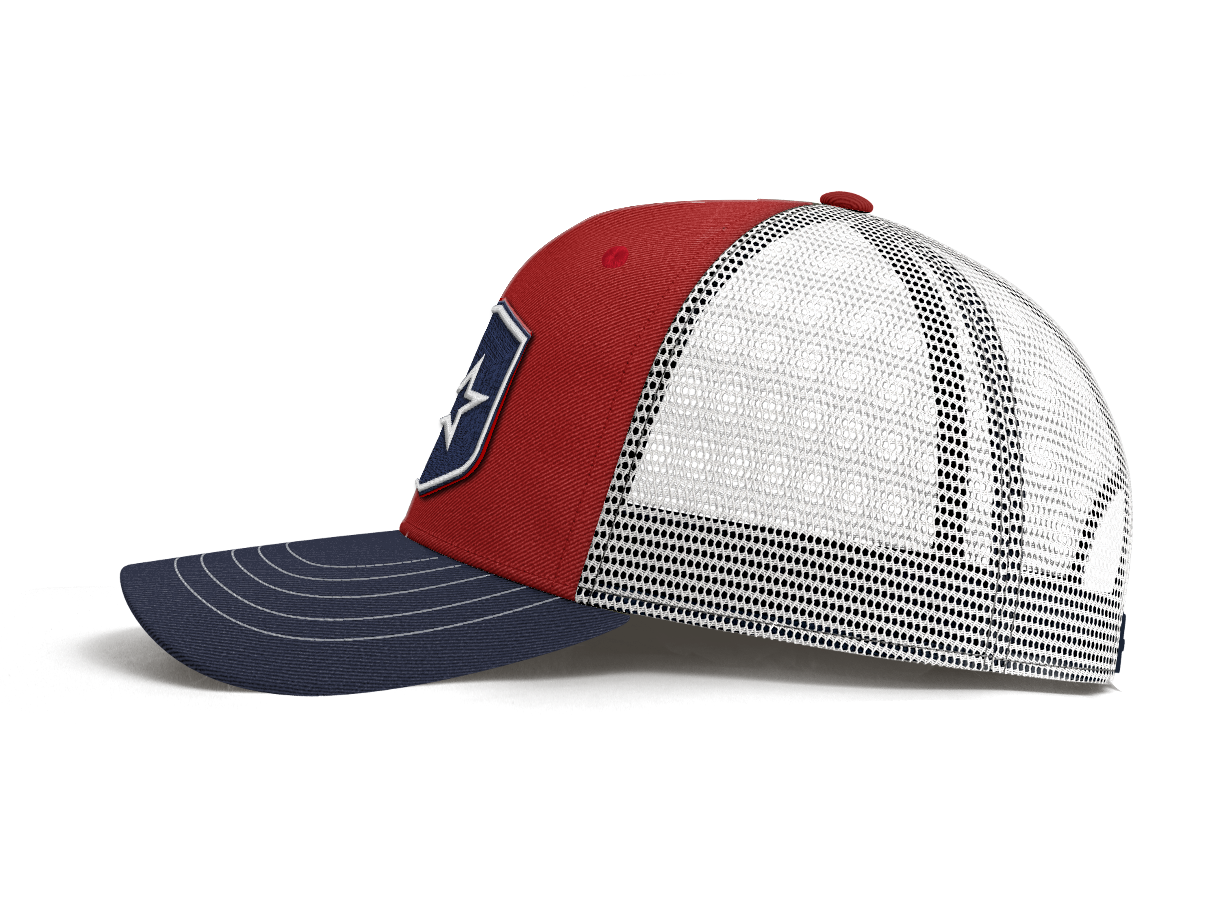 Lone Star Ropes Trucker Cap - Red/White/Blue