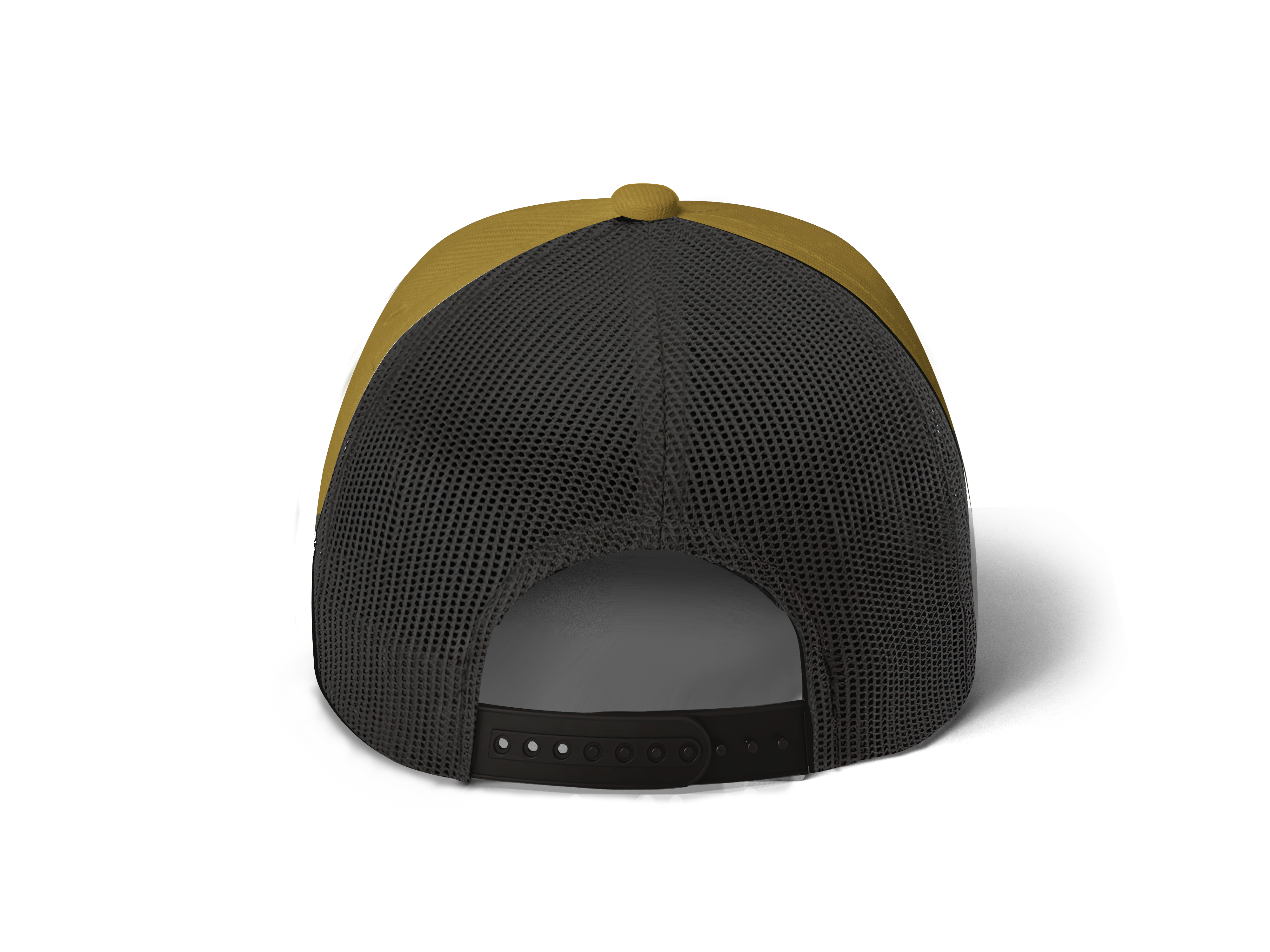 Lone Star Ropes Trucker Cap - Mustard/Black