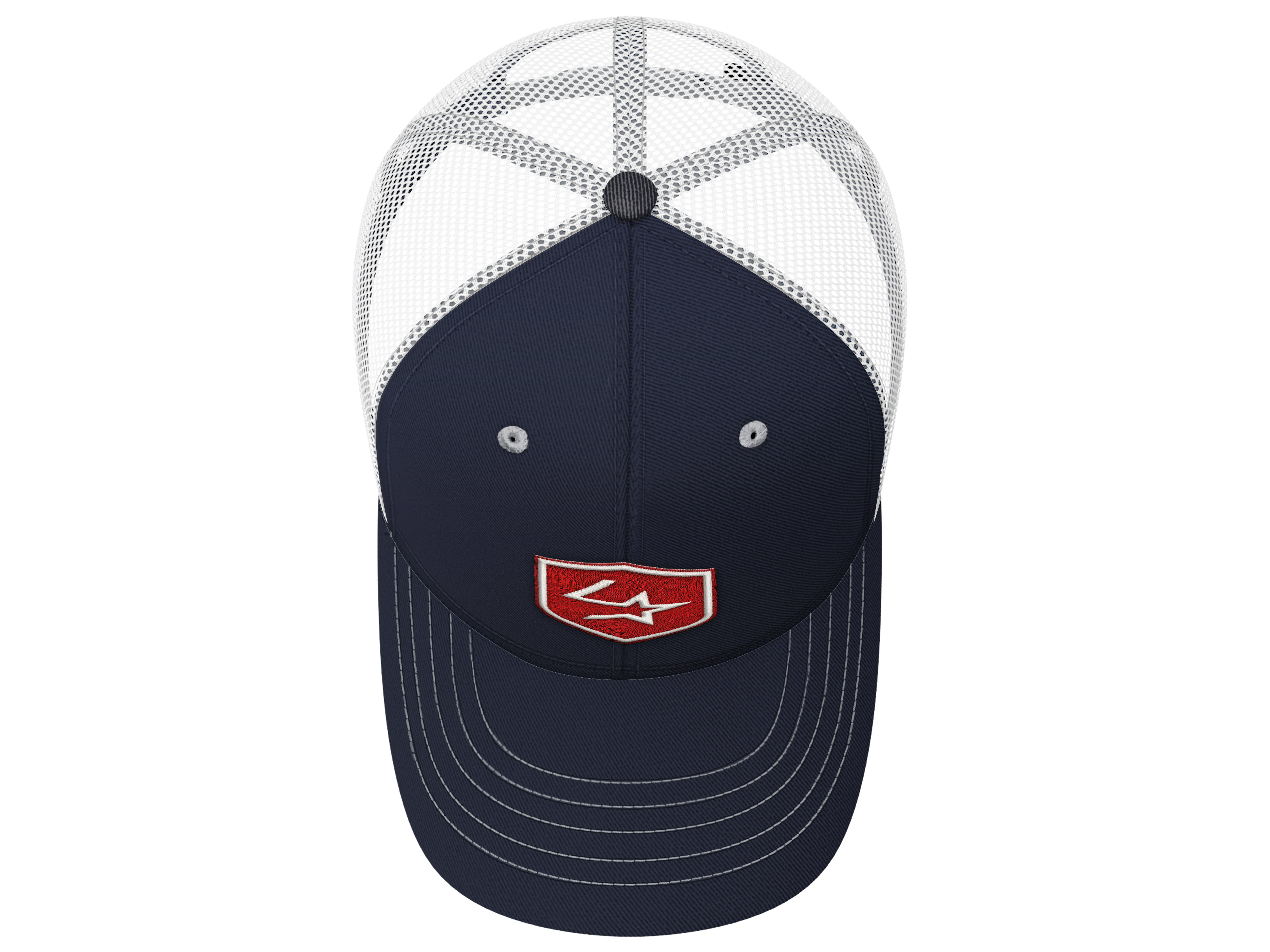 Lone Star Ropes Trucker Cap - Navy/White