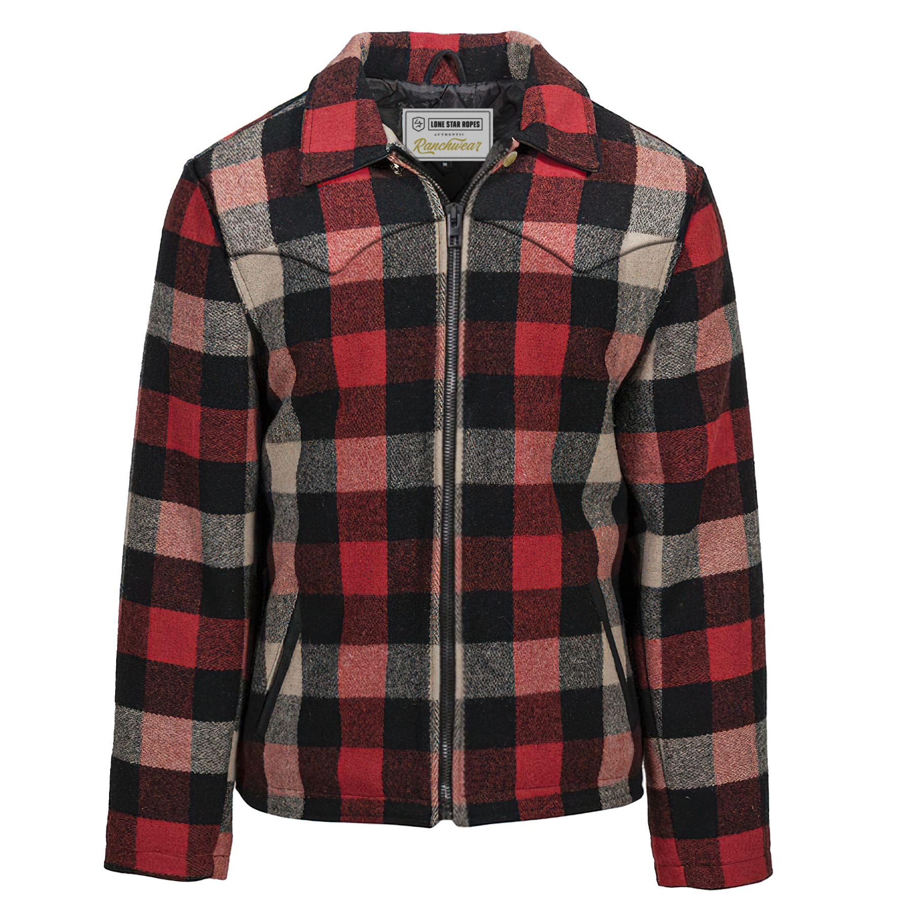 Buffalo Plaid Wool Jacket