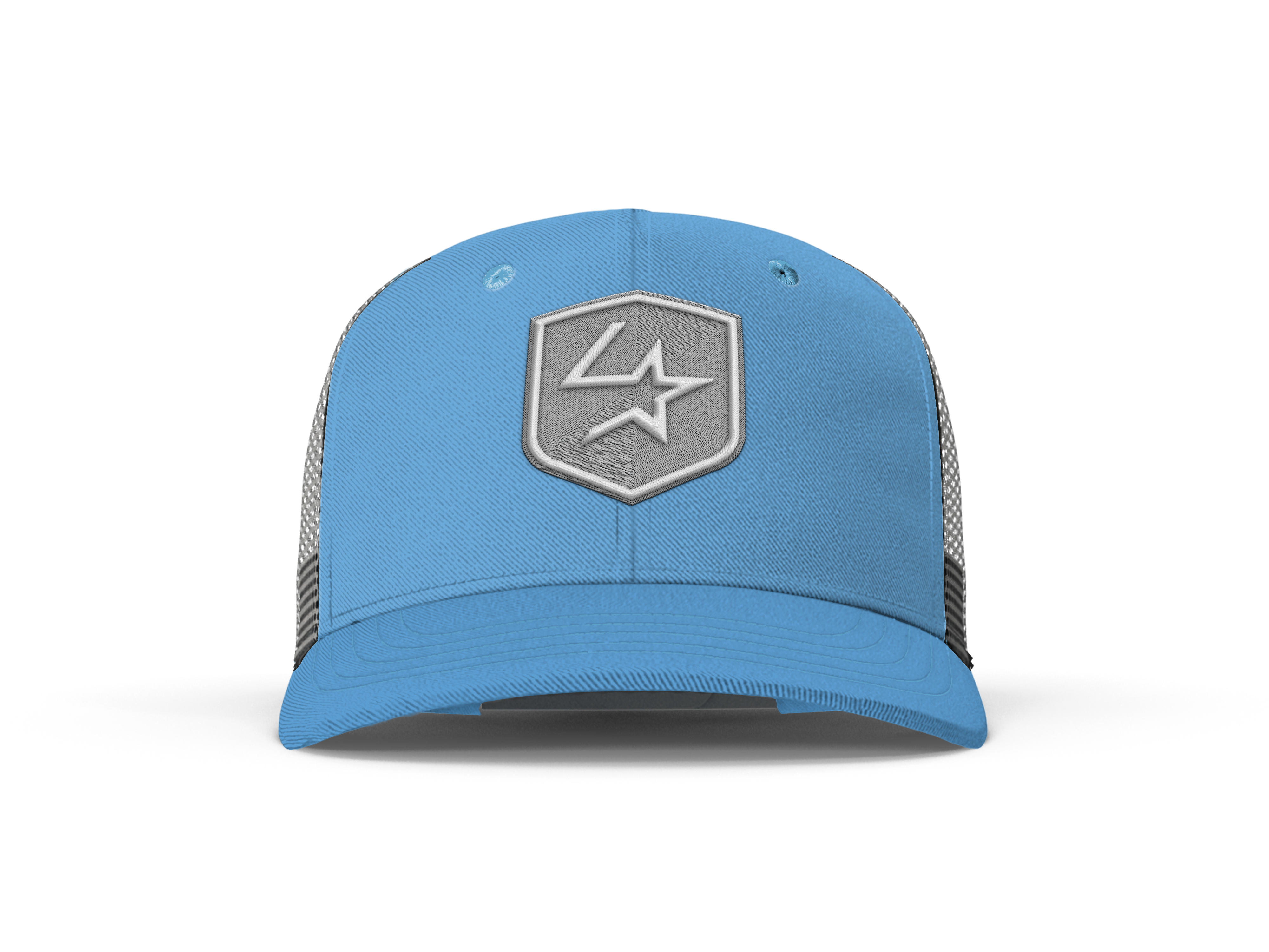 Lone Star Ropes Trucker Cap - Light Blue/Grey