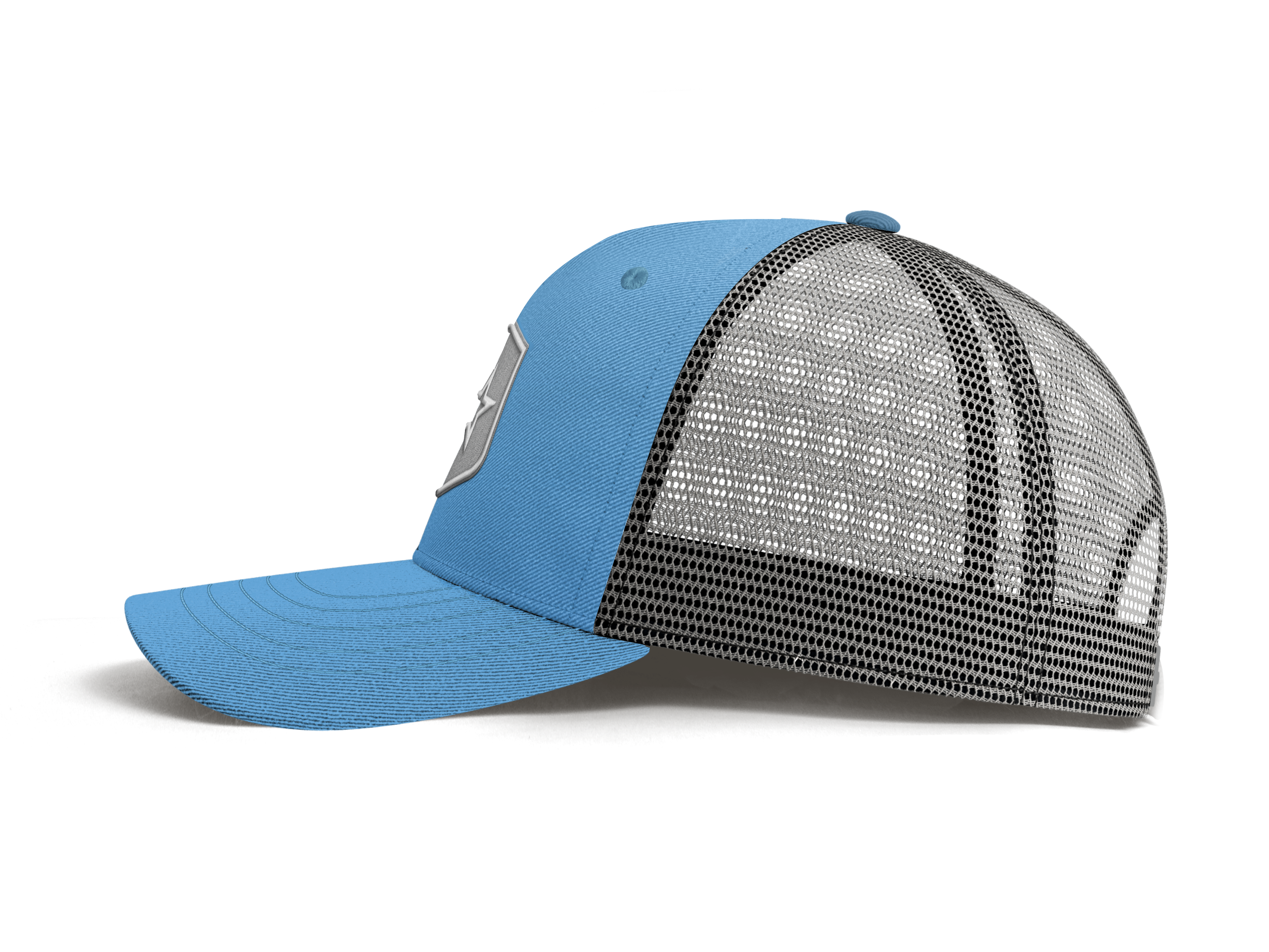 Lone Star Ropes Trucker Cap - Light Blue/Grey