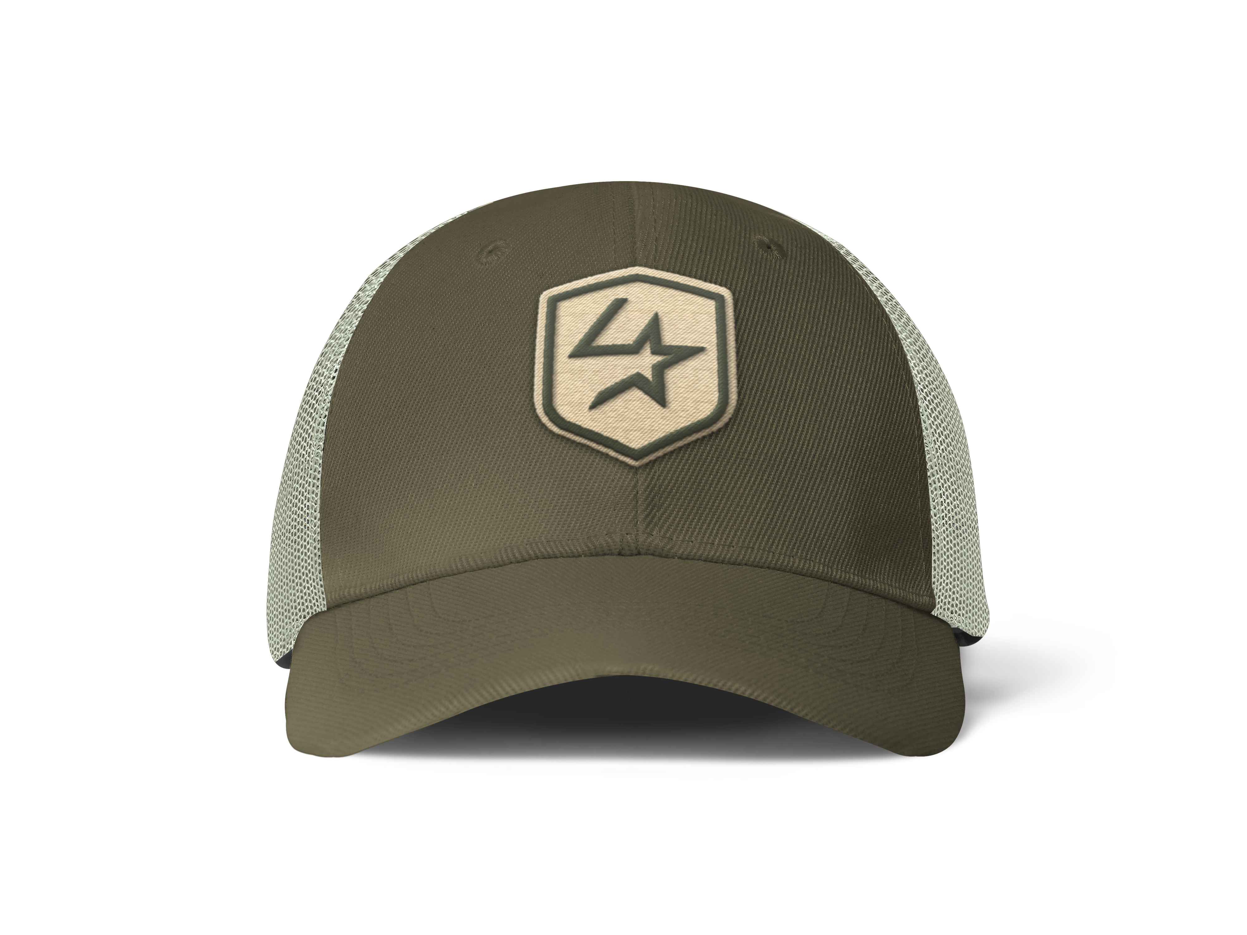 Lone Star Ropes Trucker Cap - Olive/Tan